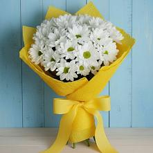 Букет цветов из:  Хризантемы в Николиной горе