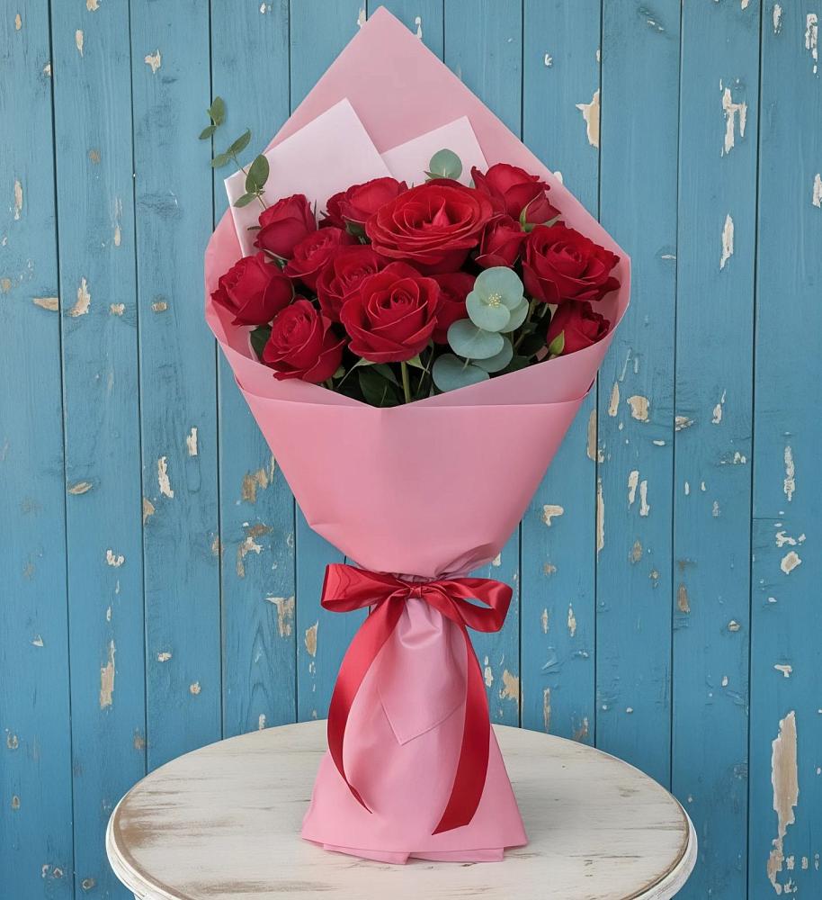 Букет цветов из: Розы в Николиной горе