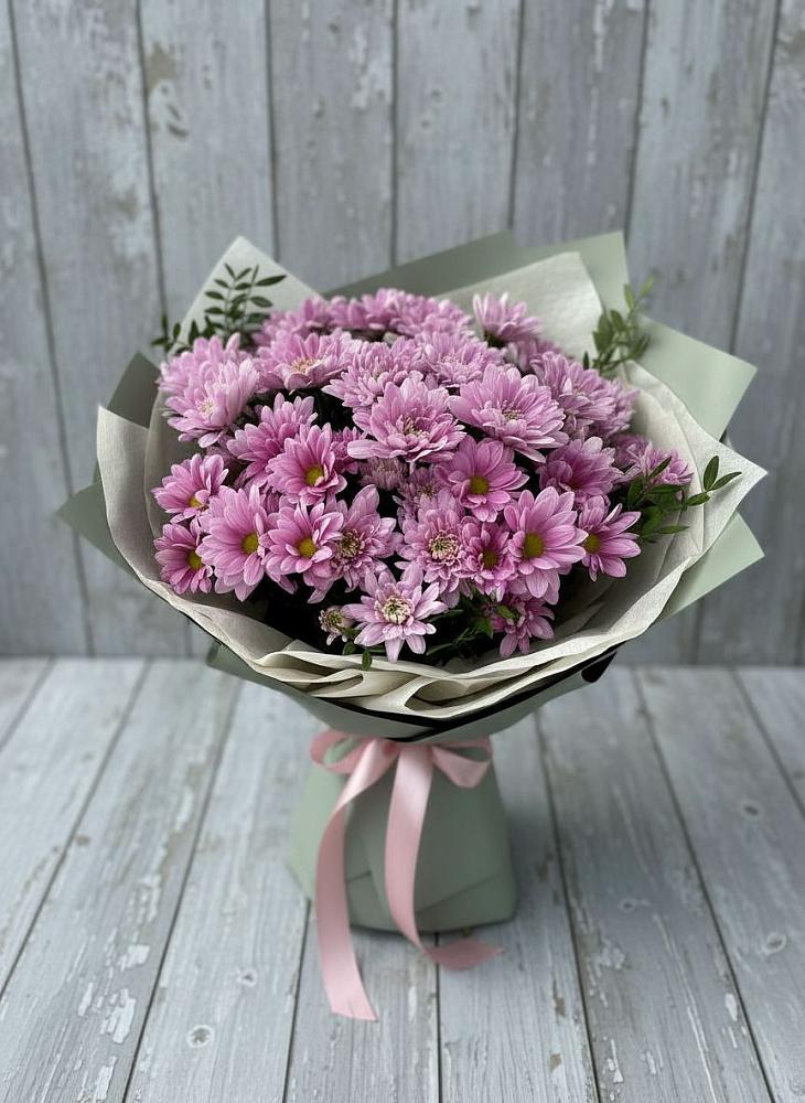 Букет цветов из: Хризантемы в Николиной горе