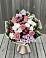 Букет цветов из: Альстромерии, Гвоздики, Розы и Хризантемы в Николиной горе
