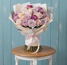 Букет цветов из:  Розы в Николиной горе