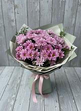 Букет цветов из:  Хризантемы в Николиной горе