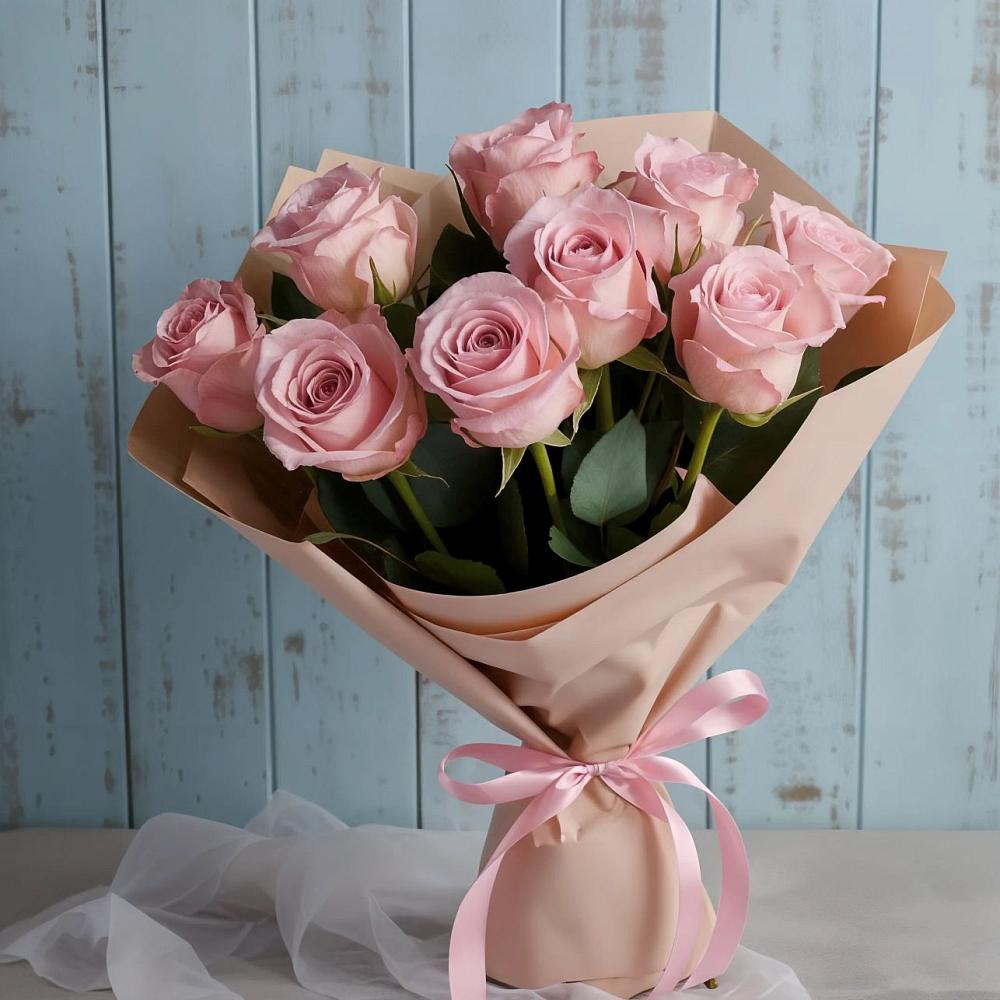 Букет цветов из: Розы в Николиной горе