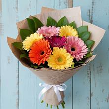 Букет цветов из:  Герберы #REPLACE_PRED# Николиной горе