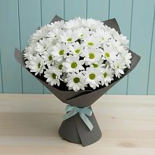 Букет цветов из:  Хризантемы в Николиной горе