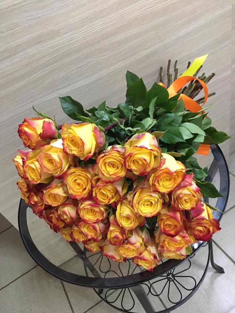 Букет Желтые розы в Николиной горе