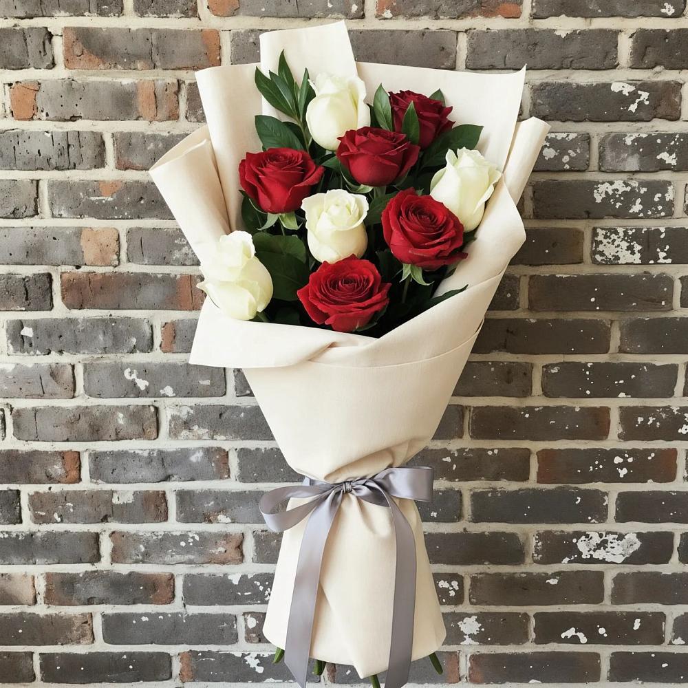 Букет цветов из: Розы в Николиной горе