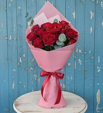 Букет цветов из:  Розы в Николиной горе