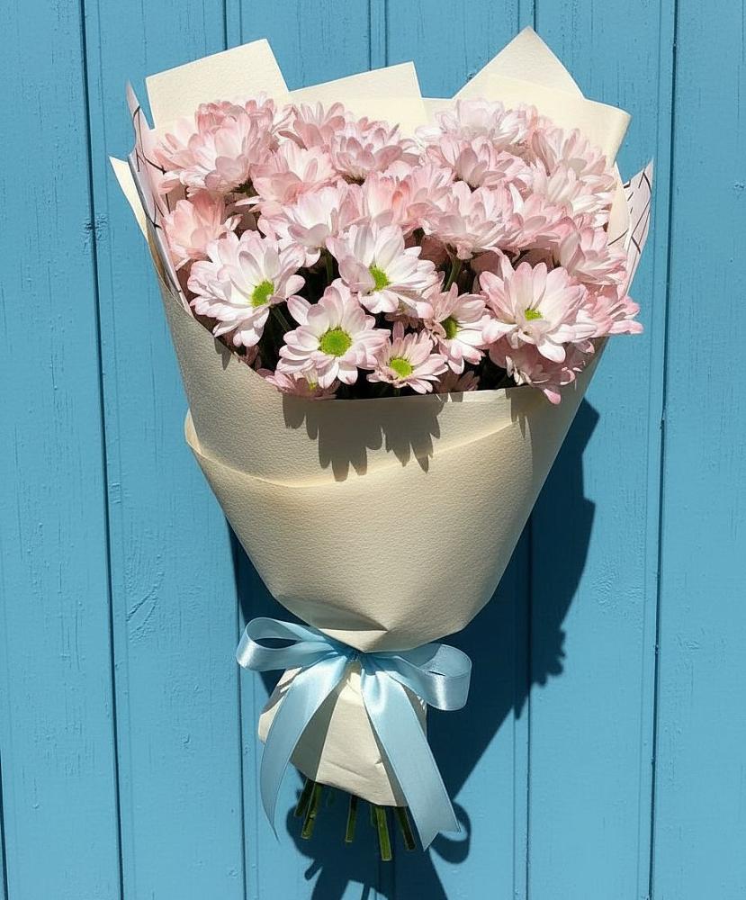 Букет цветов из: Хризантемы в Николиной горе