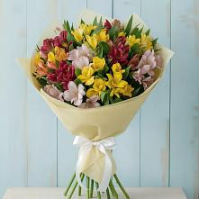 Букет цветов из:  Альстромерии в Николиной горе