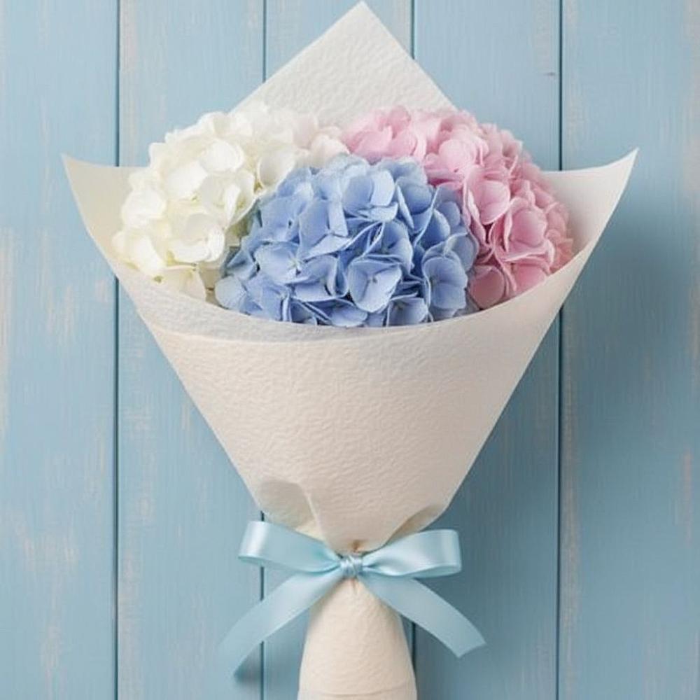 Букет цветов из: Гортензия в Николиной горе